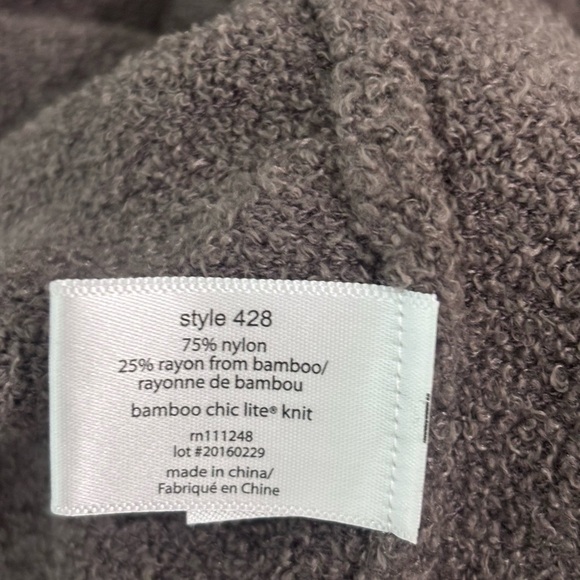 Barefoot Dreams Bamboo Chic Lite Cozy Long Cardigan Sweater Brown Loungewear M - Picture 2 of 8